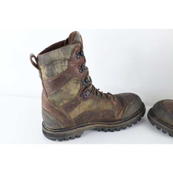 Vintage Red Wing Boots Irish Setter Mens 8 Distressed Goretex Camouflage Boots main image 4